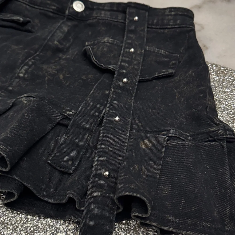 Black grunge skort small - Picture 2 of 10